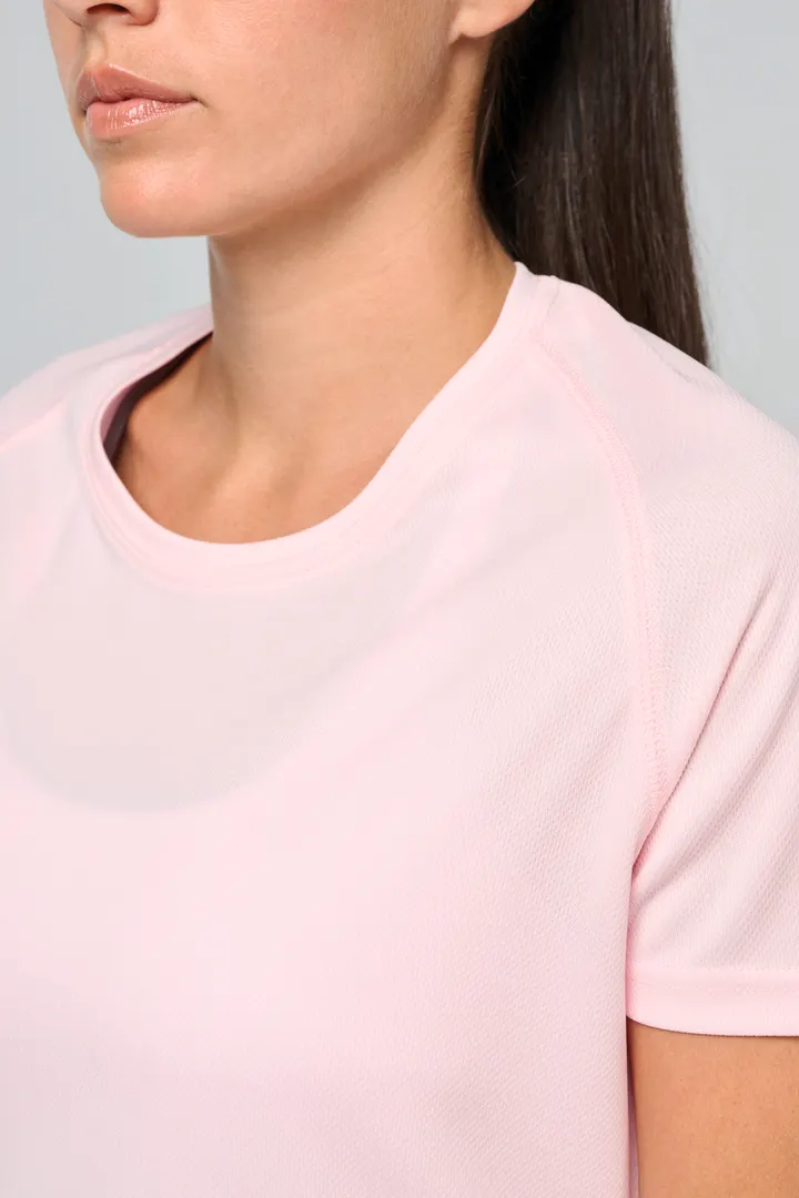 Damen Basic Sport Funktionsshirt Kurzarm 9