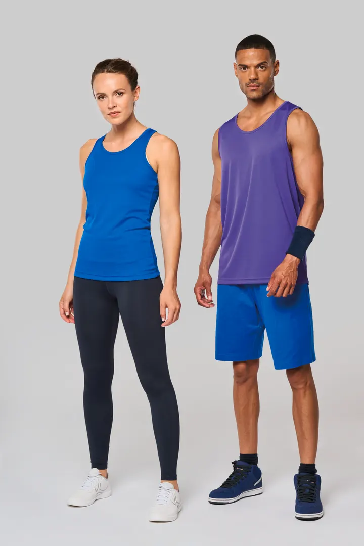 Herren Basic Sport Funktionsshirt ärmellos 18