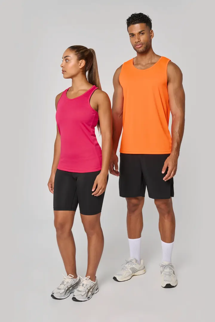 Herren Basic Sport Funktionsshirt ärmellos 15