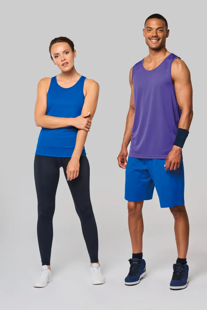 Herren Basic Sport Funktionsshirt ärmellos 17