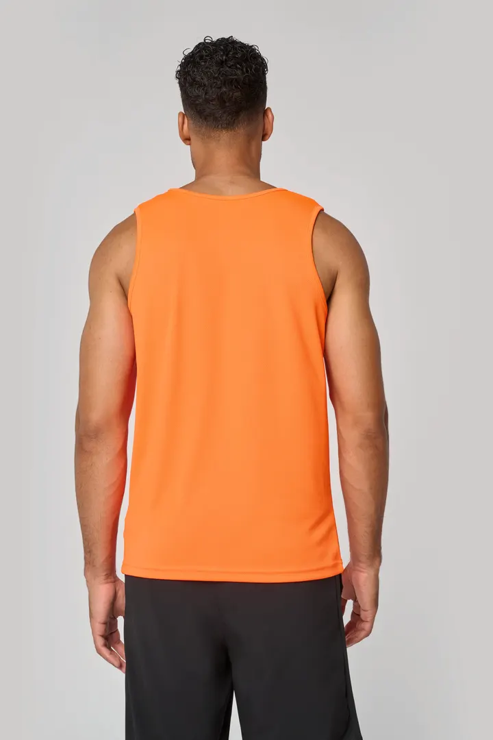 Herren Basic Sport Funktionsshirt ärmellos 10