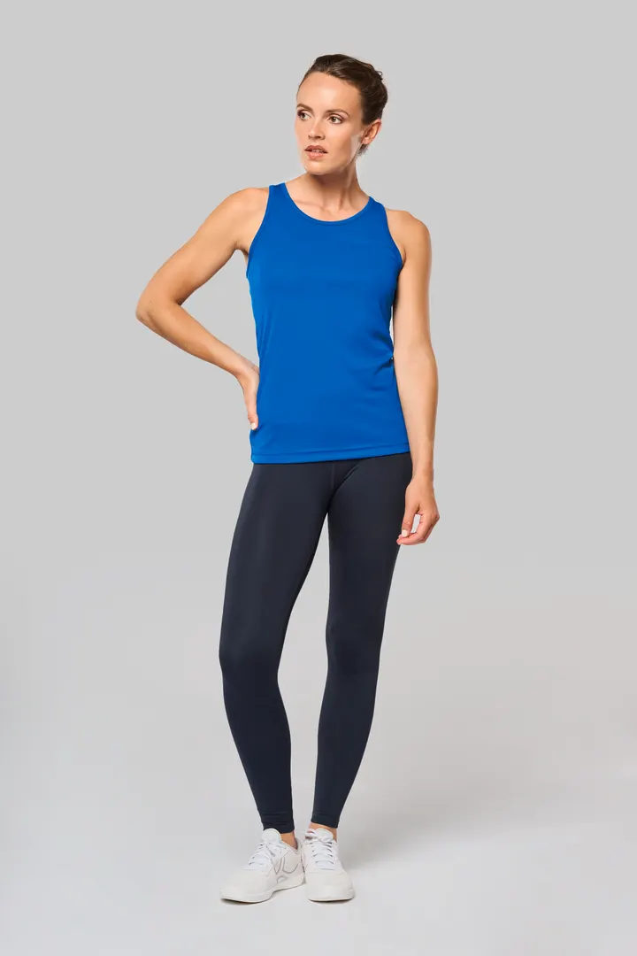 Damen Basic Sport Funktionsshirt ärmellos 14