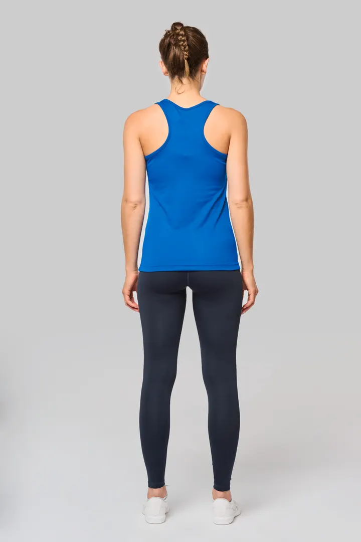 Damen Basic Sport Funktionsshirt ärmellos 15