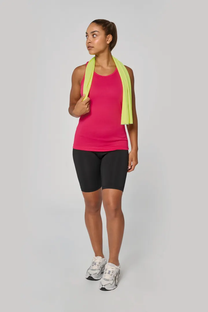 Damen Basic Sport Funktionsshirt ärmellos 12
