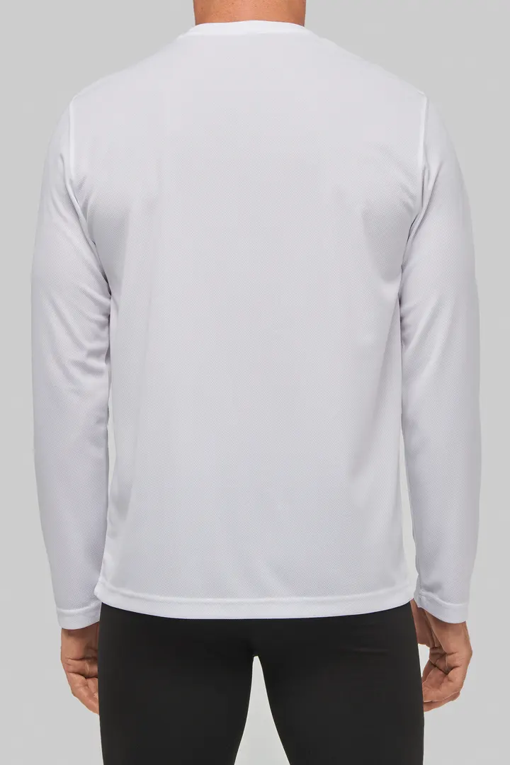 Herren Basic Sport Funktionsshirt Langarm 7