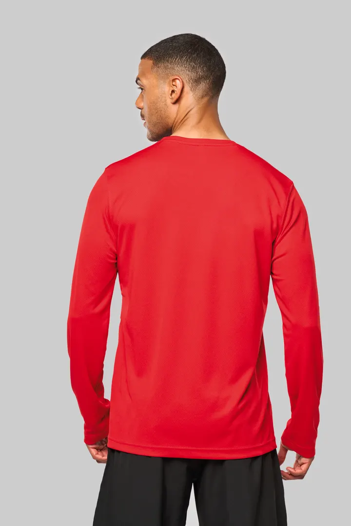 Herren Basic Sport Funktionsshirt Langarm 6