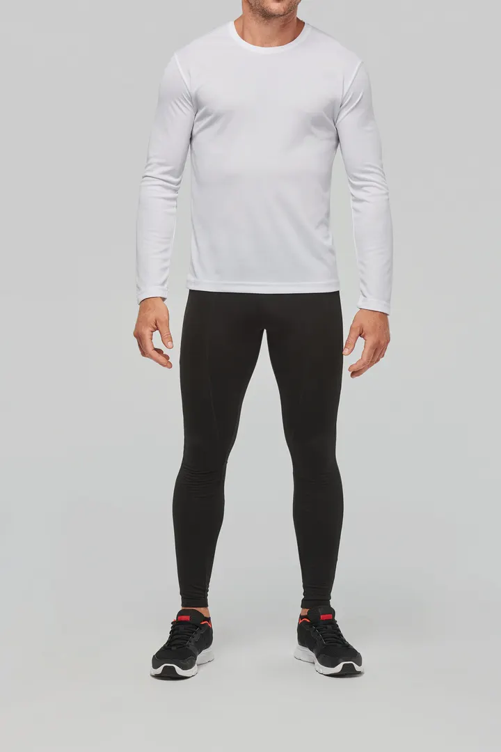 Herren Basic Sport Funktionsshirt Langarm 3