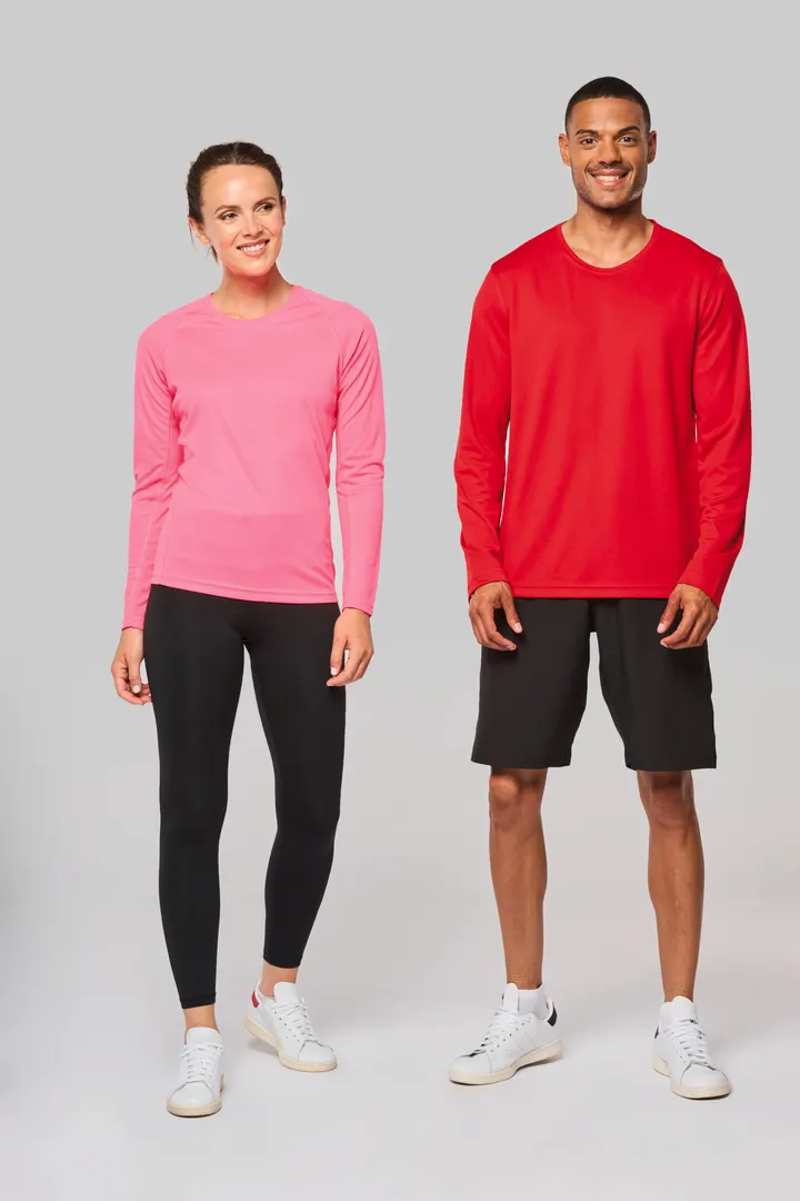 Damen Basic Sport Funktionsshirt Langarm 30