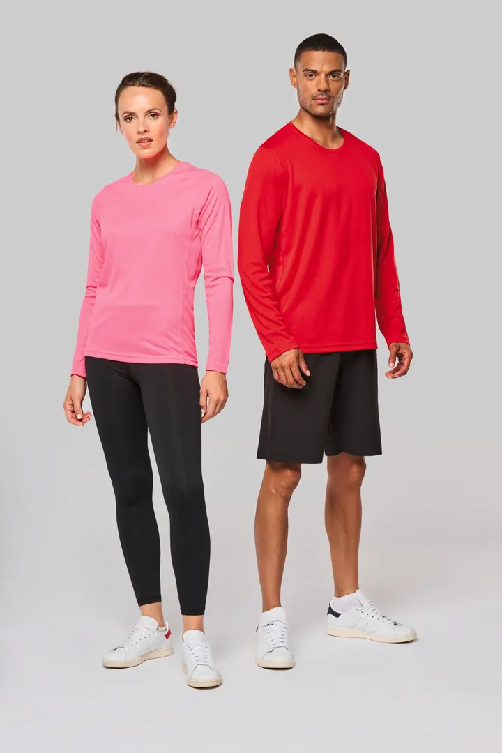 Damen Basic Sport Funktionsshirt Langarm 29