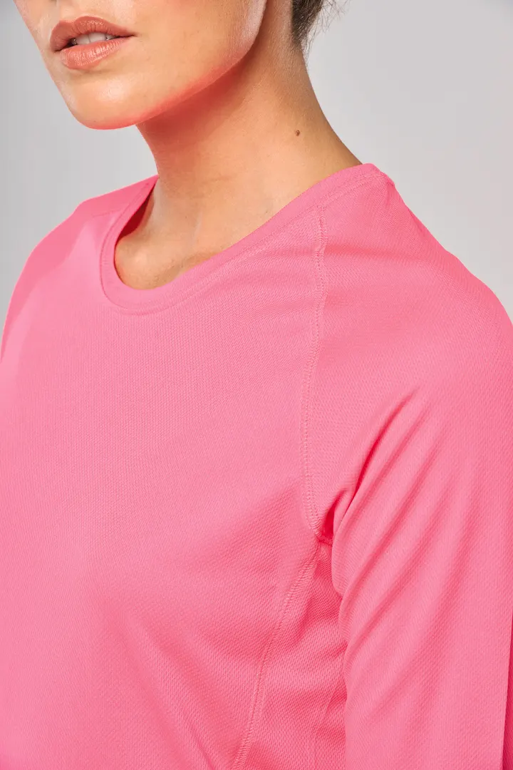 Damen Basic Sport Funktionsshirt Langarm 15