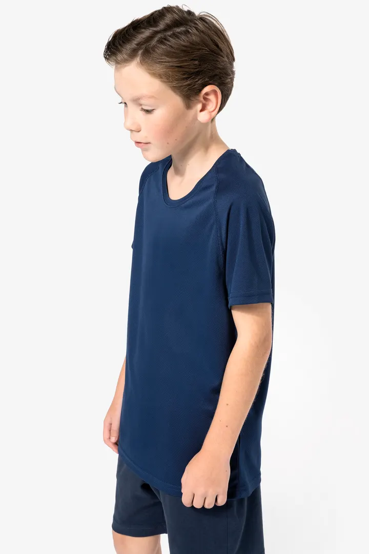 Kinder Basic Sport Funktionsshirt Kurzarm 24