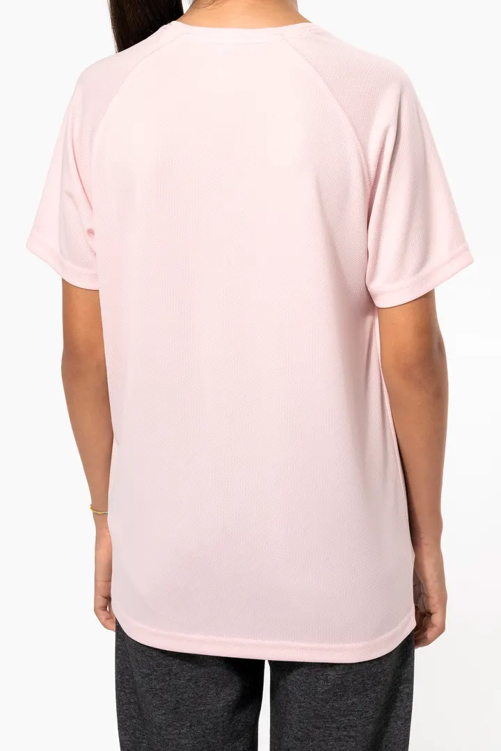 Kinder Basic Sport Funktionsshirt Kurzarm 5
