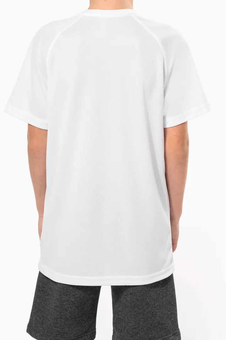 Kinder Basic Sport Funktionsshirt Kurzarm 7