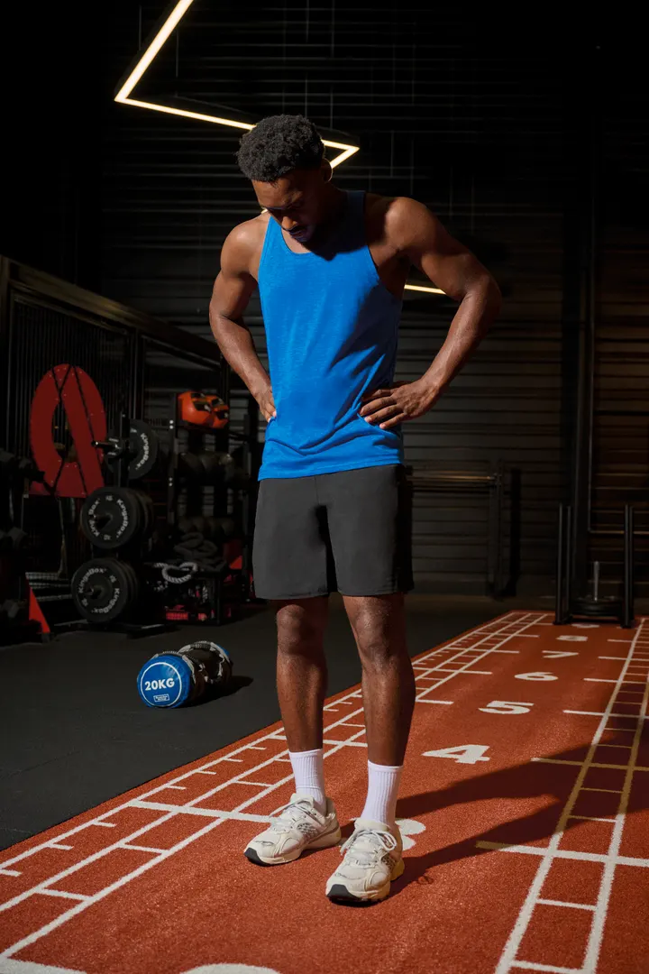 Umweltfreundliche 2-in-1-Shorts mit integrierter Untershort für Herren 20