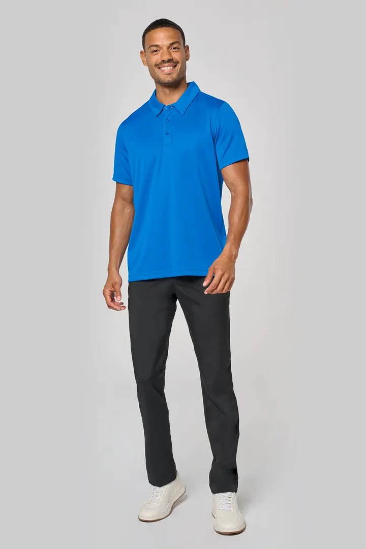 Herren Sport Funktions-Poloshirt 19