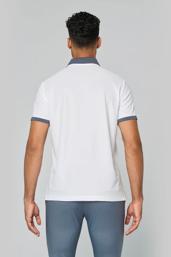 Herren Performance Piqué-Polohemd 4