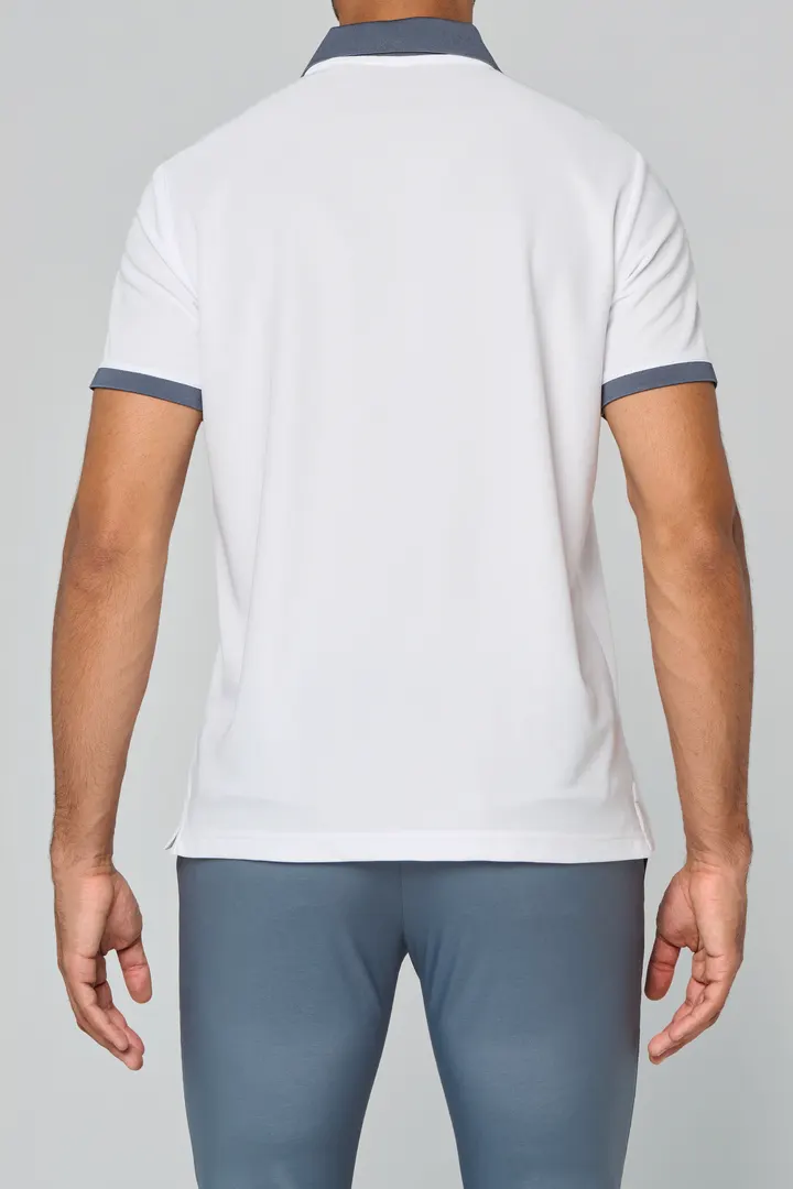 Herren Performance Piqué-Polohemd 3