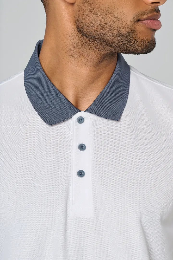 Herren Performance Piqué-Polohemd 6