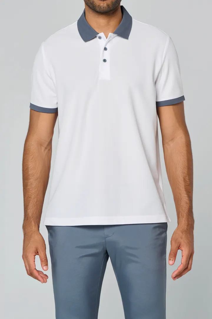Herren Performance Piqué-Polohemd