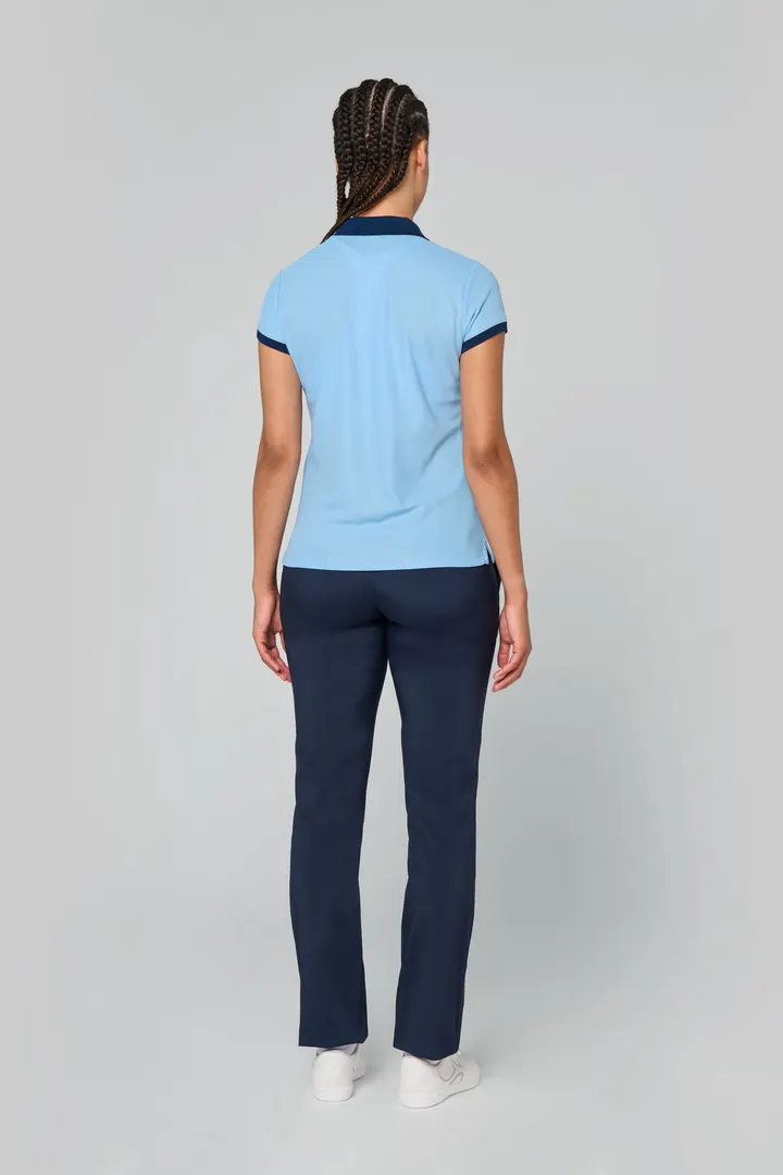 Performance Piqué-Polohemd für Damen 5