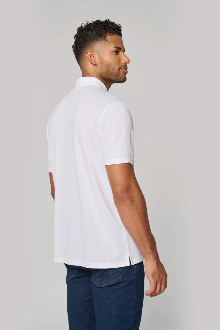 Herren Sport-Poloshirt mit 1/4-Reißverschluss 5