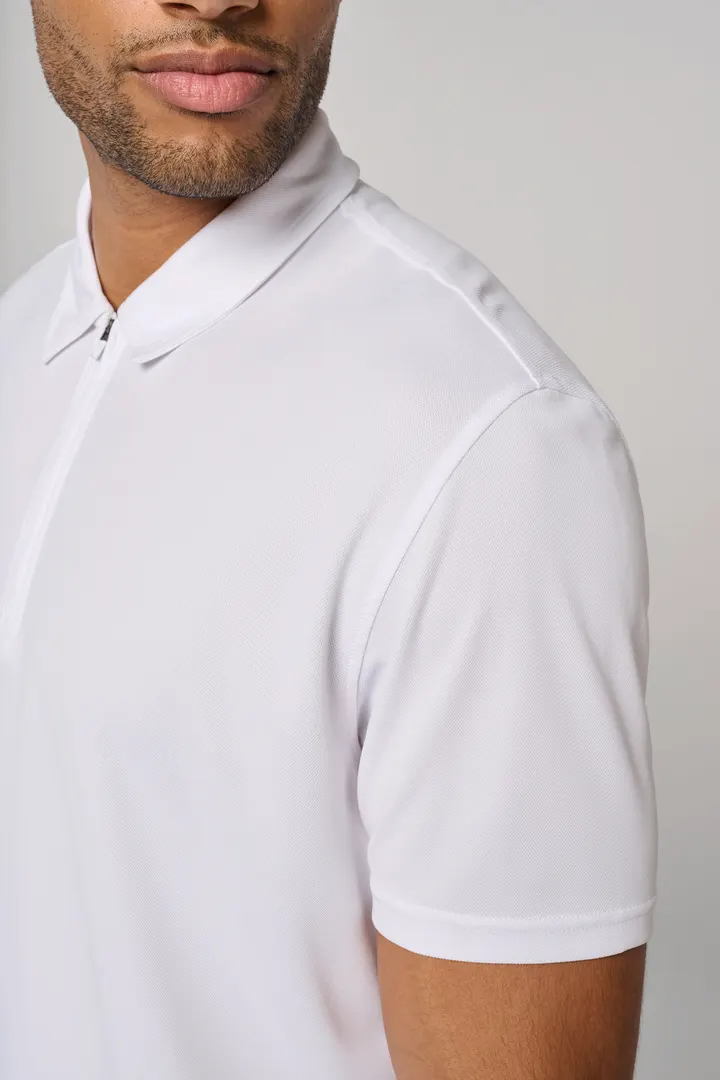 Herren Sport-Poloshirt mit 1/4-Reißverschluss 6