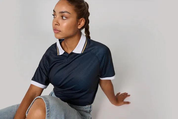 Unisex-Lifestyle-Trikot mit Polokragen 2