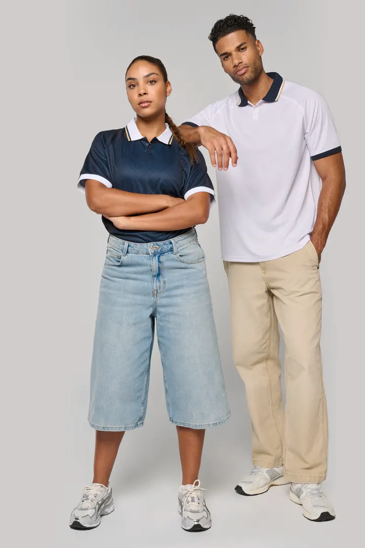 Unisex-Lifestyle-Trikot mit Polokragen 38
