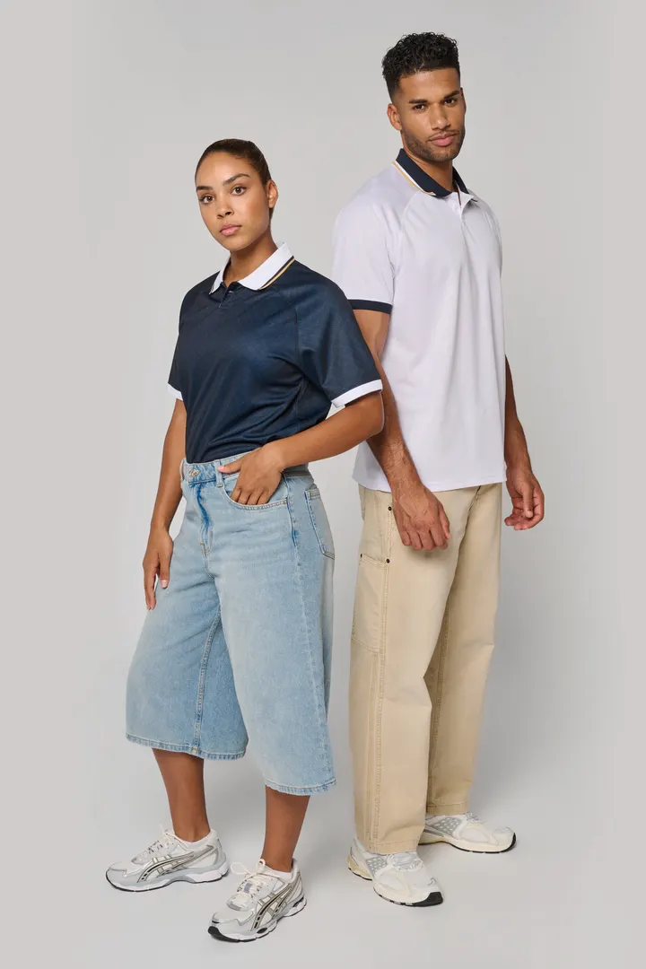 Unisex-Lifestyle-Trikot mit Polokragen 7
