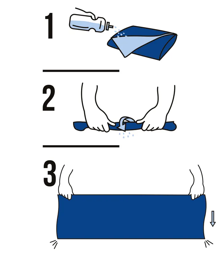 Serviette sport rafraîchissante - 100 cm x 30 cm 1