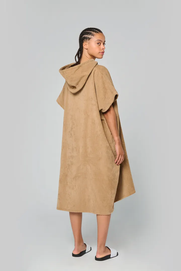 Poncho éponge à capuche unisexe 6