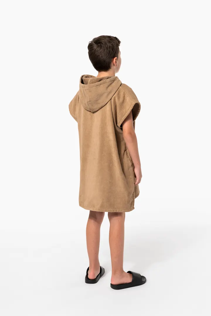 Kinder-Frottee-Poncho mit Kapuze 9
