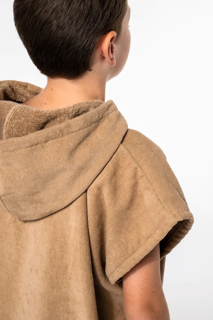 Kinder-Frottee-Poncho mit Kapuze 11