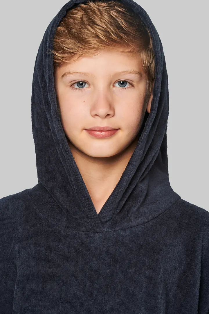 Kinder-Frottee-Poncho mit Kapuze 19