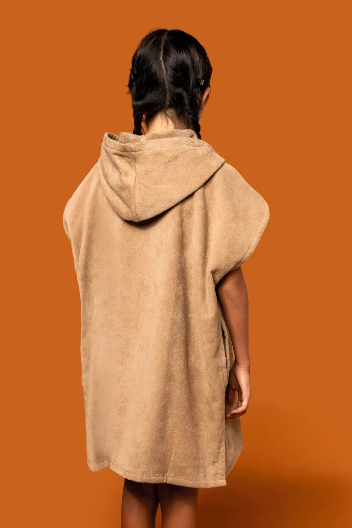 Kinder-Frottee-Poncho mit Kapuze 18