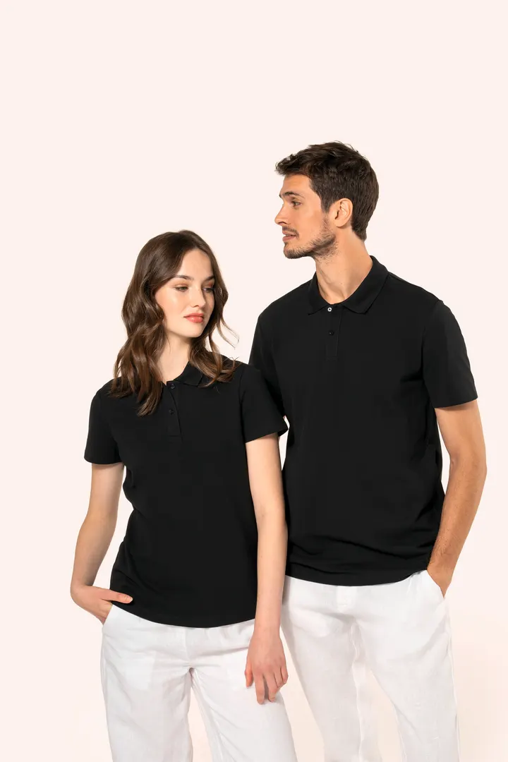 Polo Supima® manches courtes femme 20