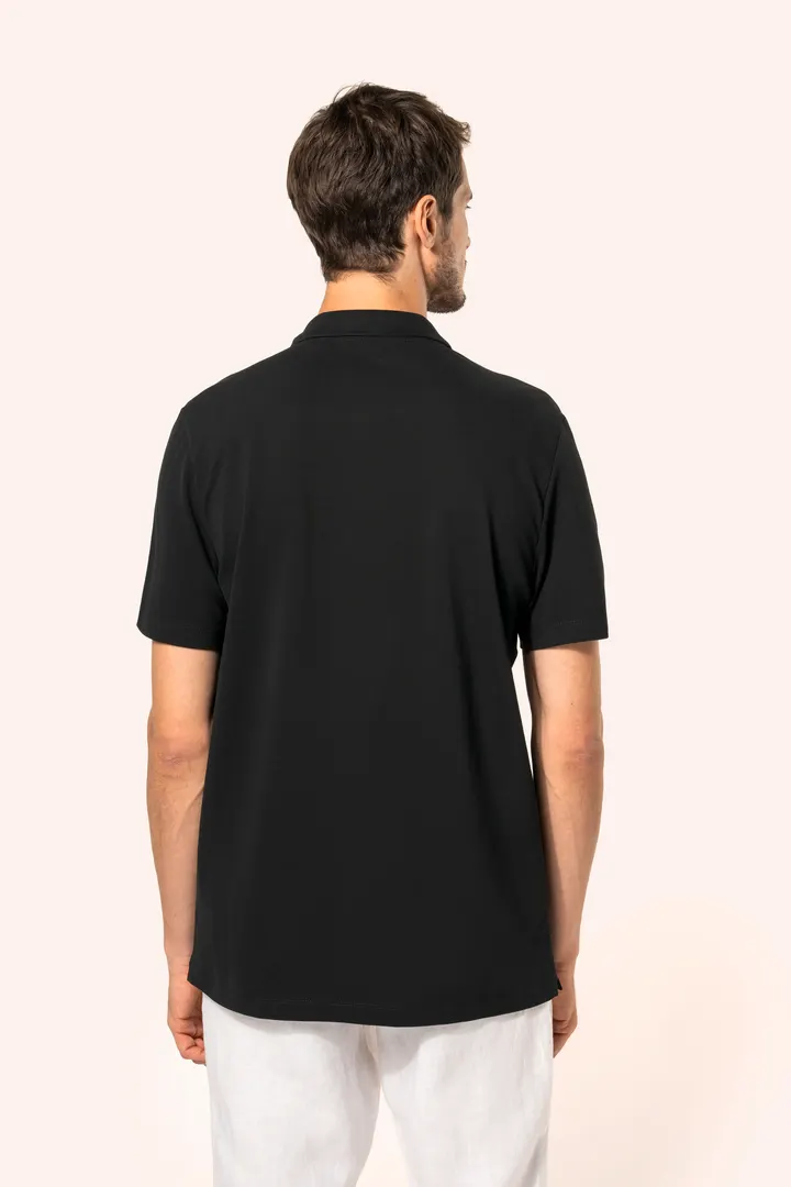 Supima® Herren-Polohemd mit kurzen Ärmeln 4