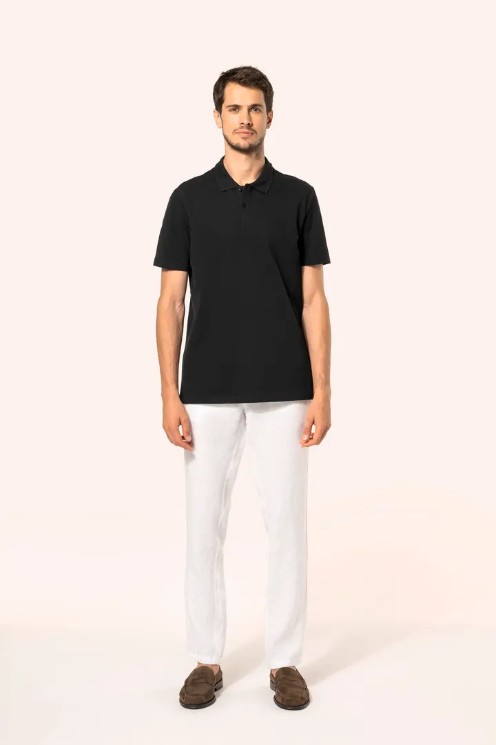 Supima® Herren-Polohemd mit kurzen Ärmeln 5