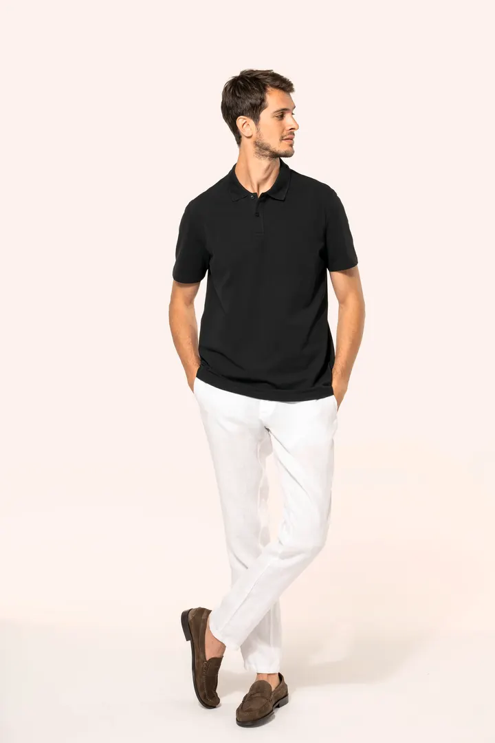 Supima® Herren-Polohemd mit kurzen Ärmeln 6