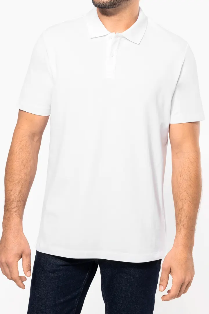 Polo Supima® manches courtes homme