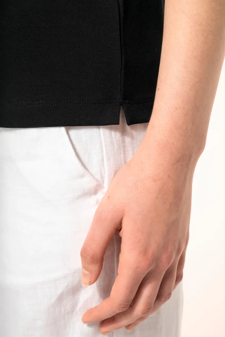 Polo Supima® manches courtes femme 13