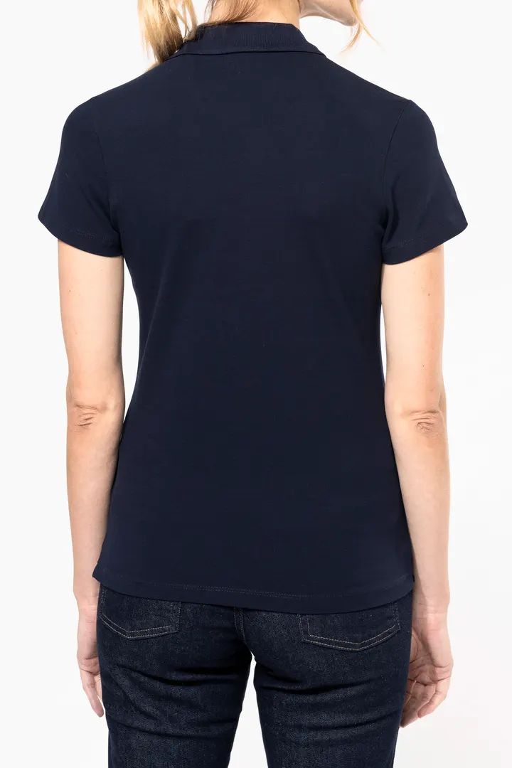 Polo Supima® manches courtes femme 2