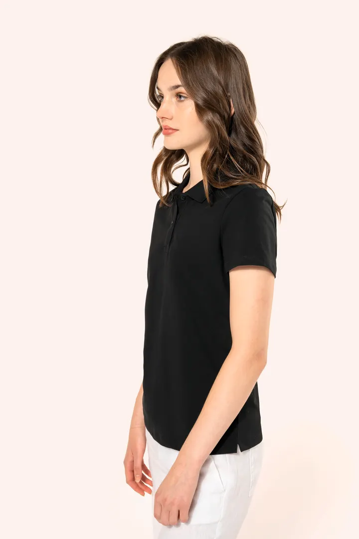 Polo Supima® manches courtes femme 9