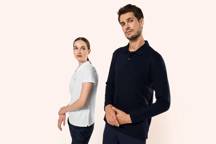 Polo Supima® manches courtes femme 25