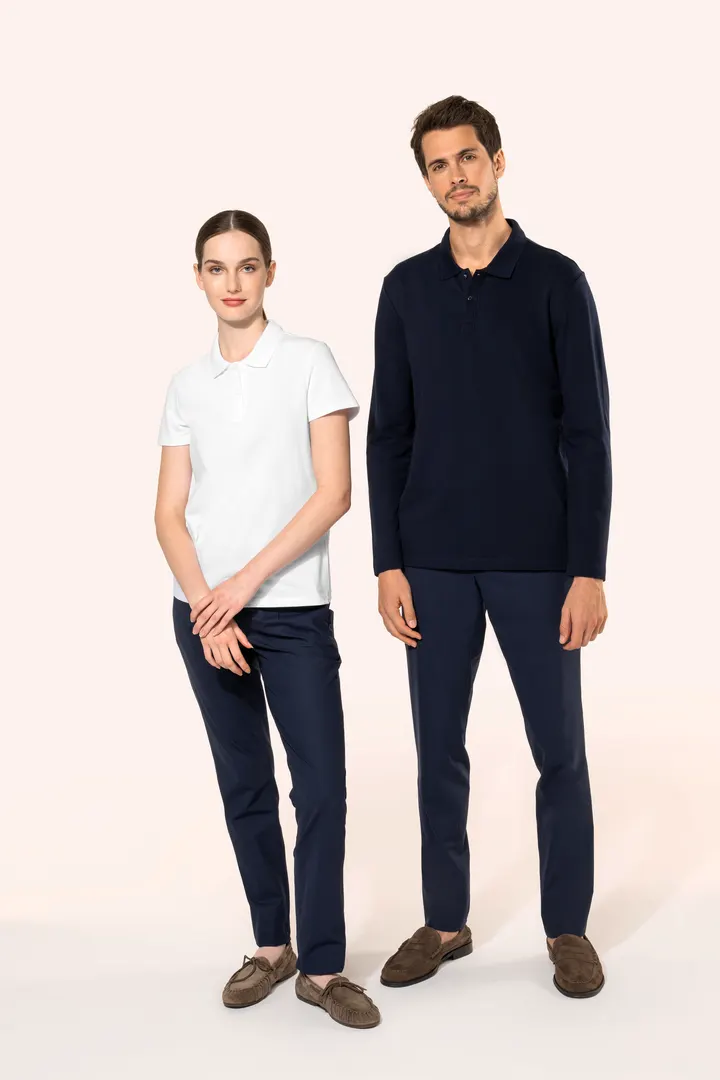 Polo Supima® manches courtes femme 21
