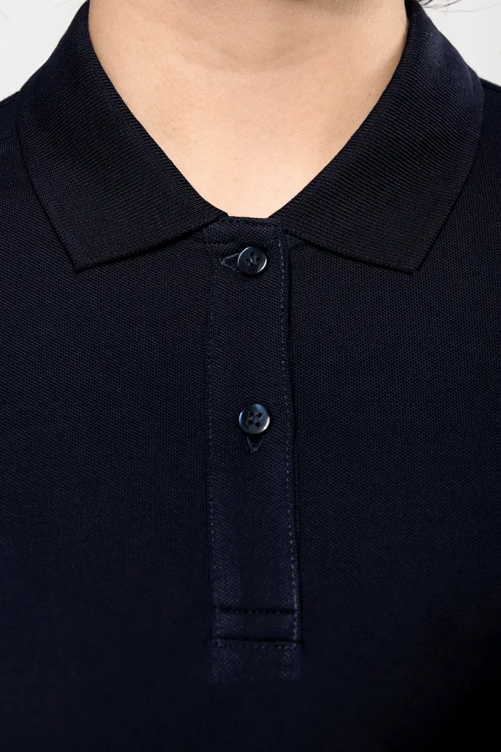Polo Supima® manches longues femme 11