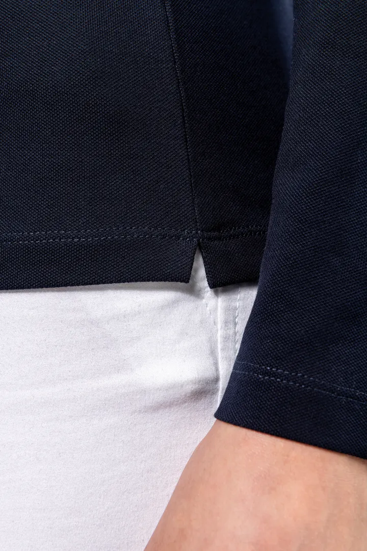 Polo Supima® manches longues femme 12