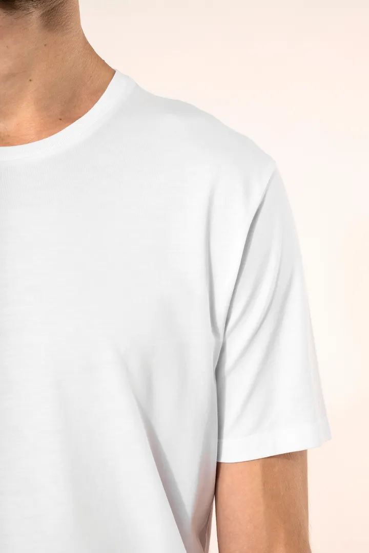 Supima® Herren-T-Shirt mit Rundhals ausschnitt und kurzen Ärmeln 28