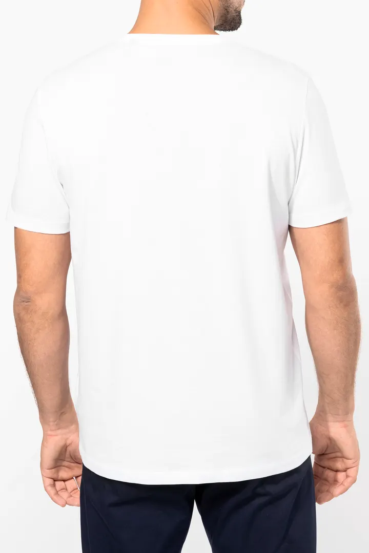 Supima® Herren-T-Shirt mit Rundhals ausschnitt und kurzen Ärmeln 2
