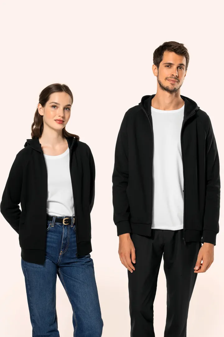 Damenjacke mit Reißverschluss und Kapuze 14